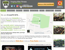 Tablet Screenshot of crossfitb76.com
